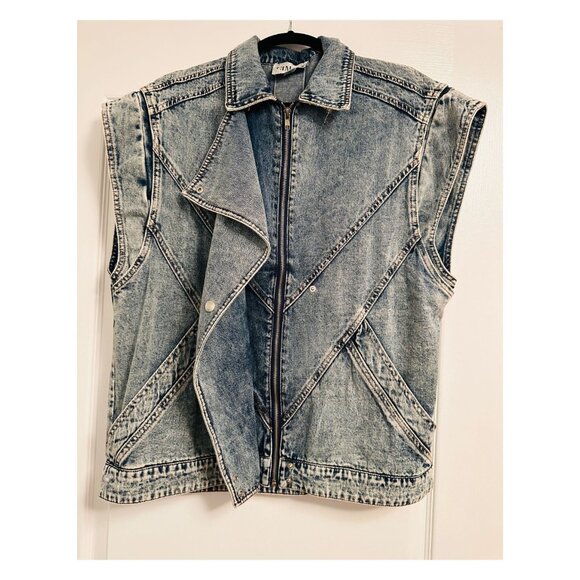 Ciminy Paris Denim vest - Picture 3 of 5